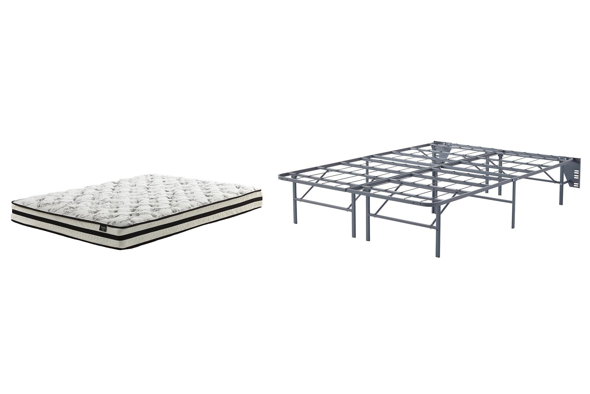 8 Inch Chime Innerspring Mattress Set - Luxury Home Furniture (MI)