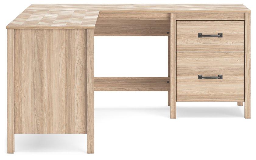 Battelle 60" Home Office Desk with Return - Luxury Home Furniture (MI)