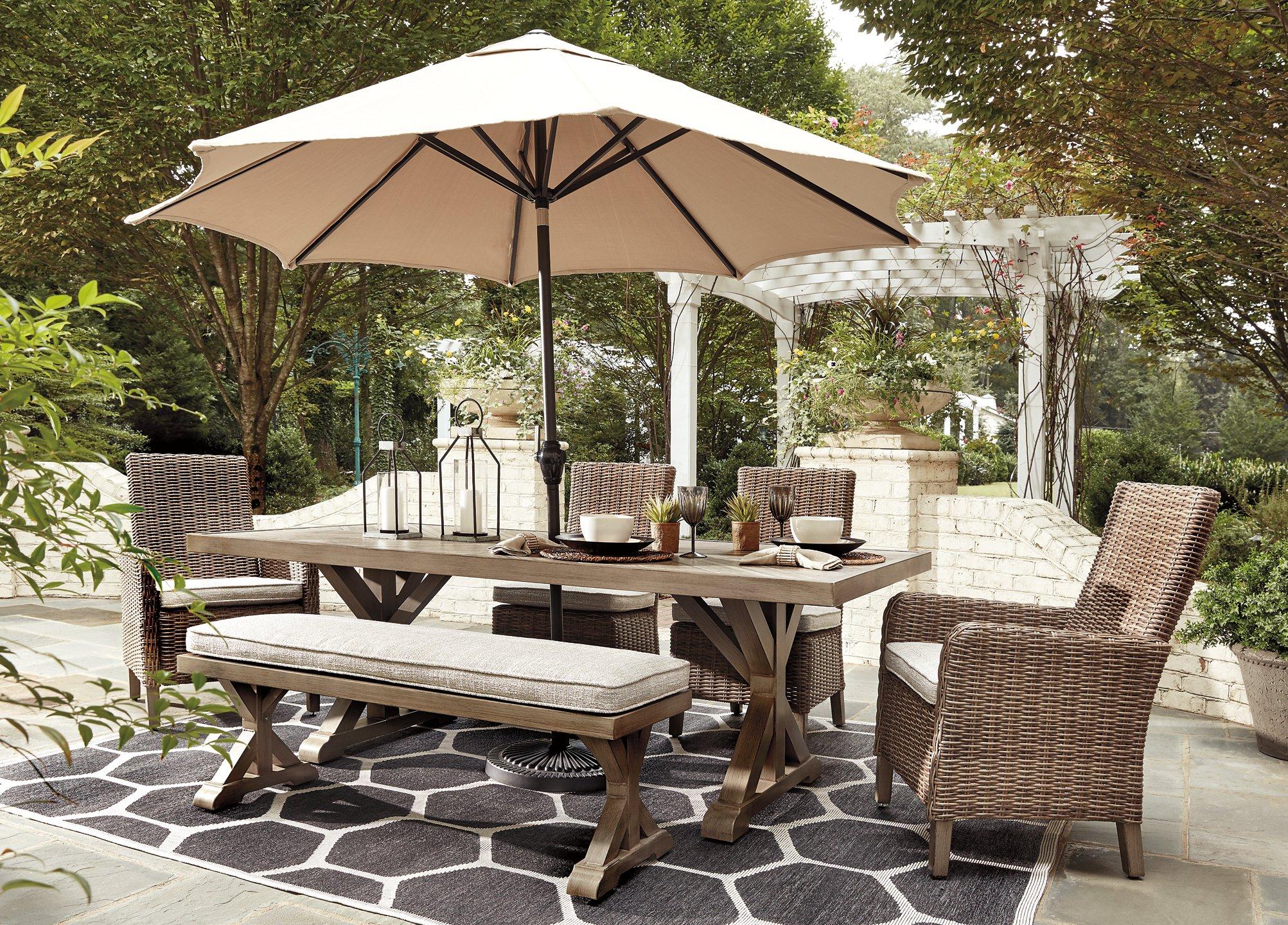 Beachcroft Outdoor Dining Table - Luxury Home Furniture (MI)