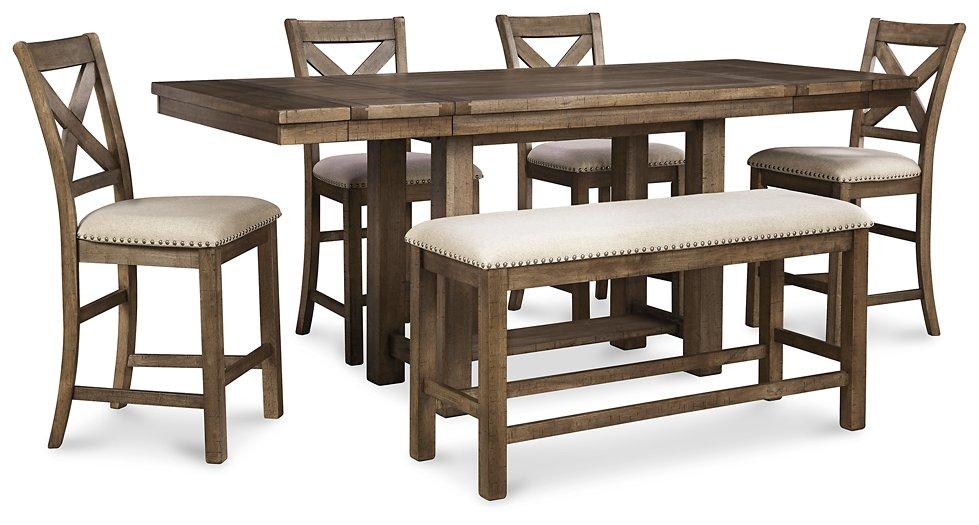 Moriville Counter Height Dining Set - Luxury Home Furniture (MI)