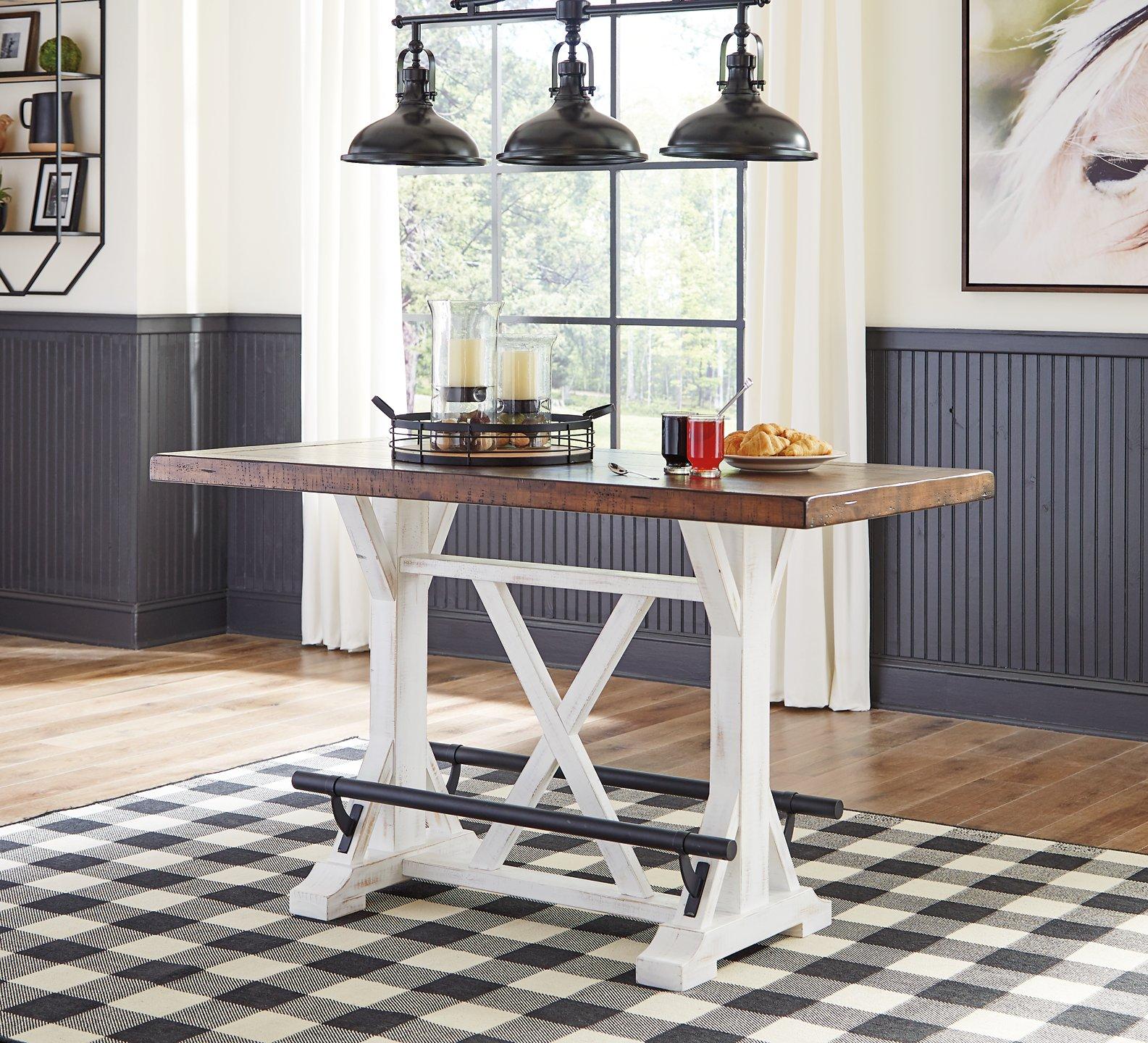 Valebeck Counter Height Dining Table - Luxury Home Furniture (MI)