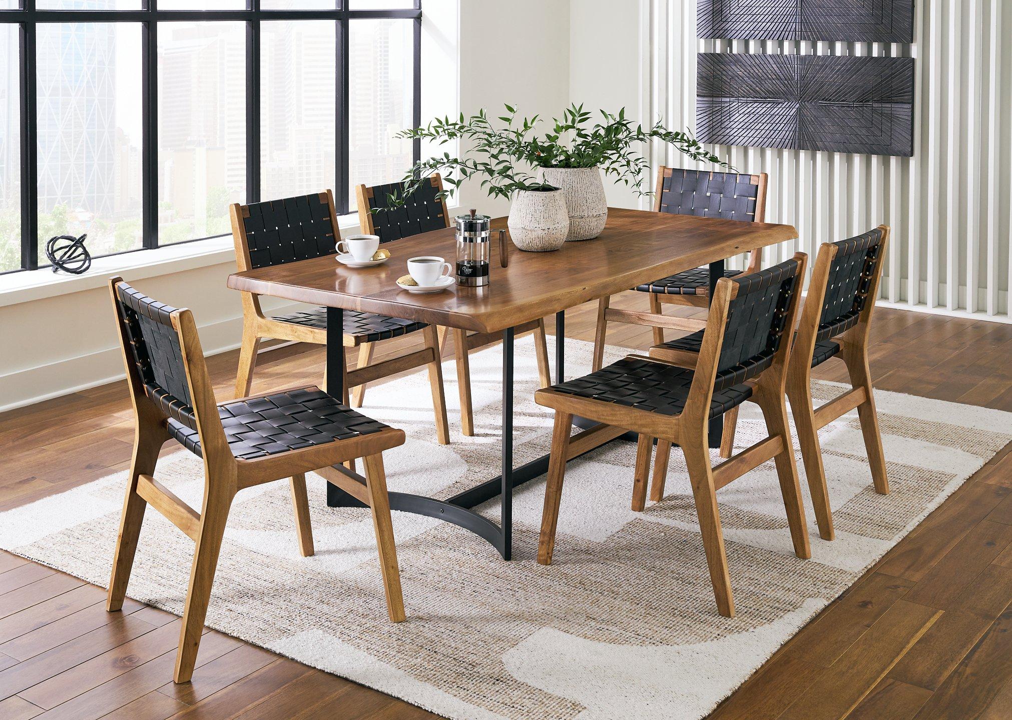 Fortmaine Dining Package - Luxury Home Furniture (MI)