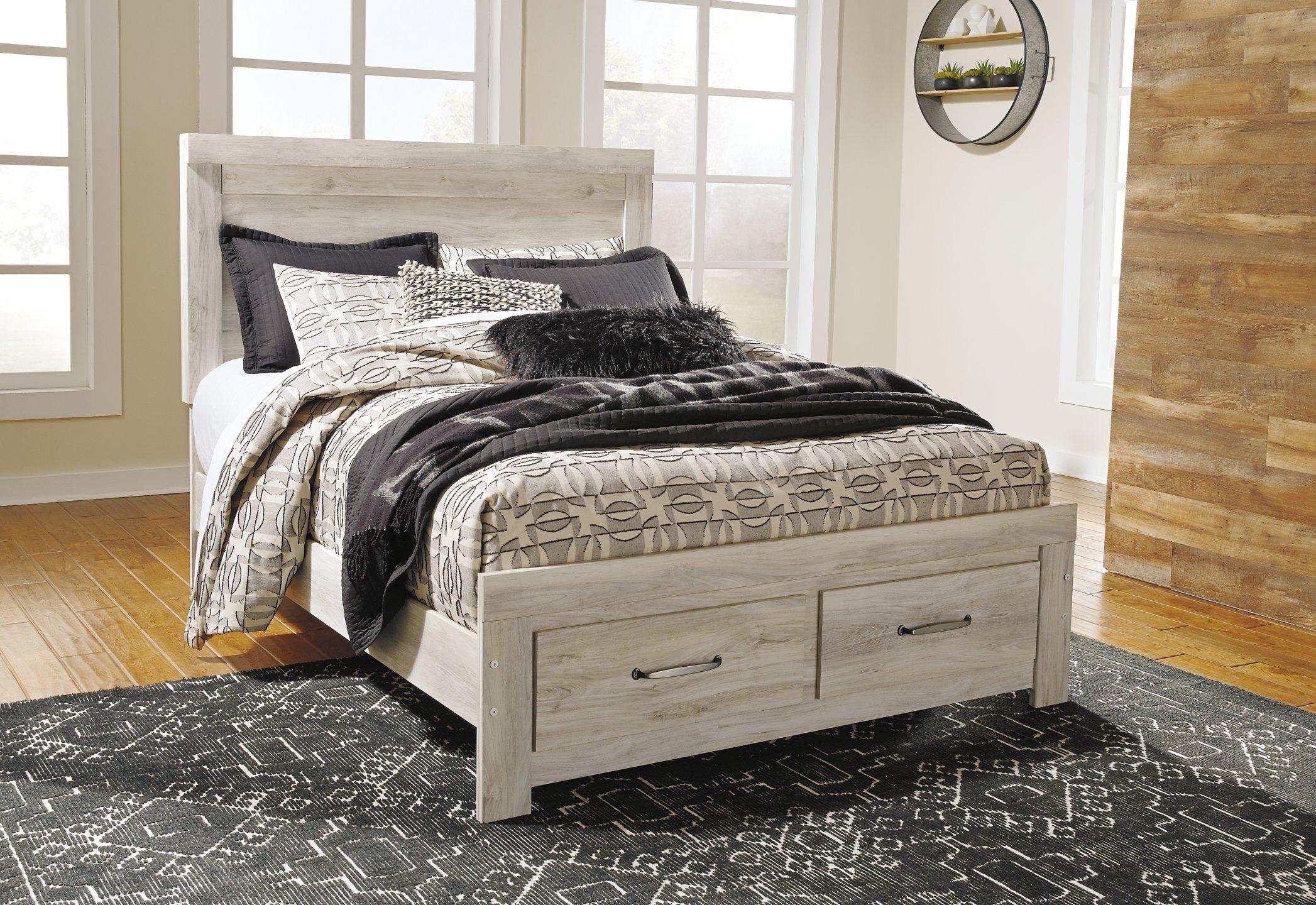 Bellaby Bed with 2 Storage Drawers - Luxury Home Furniture (MI)