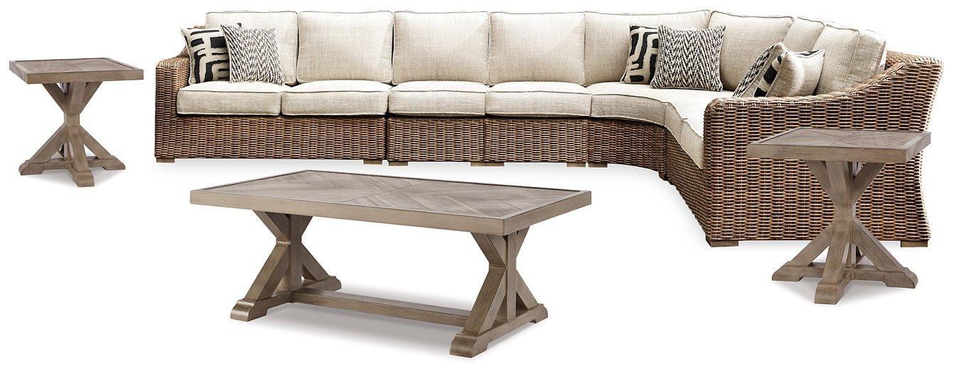 Beachcroft Outdoor Seating Set - Luxury Home Furniture (MI)