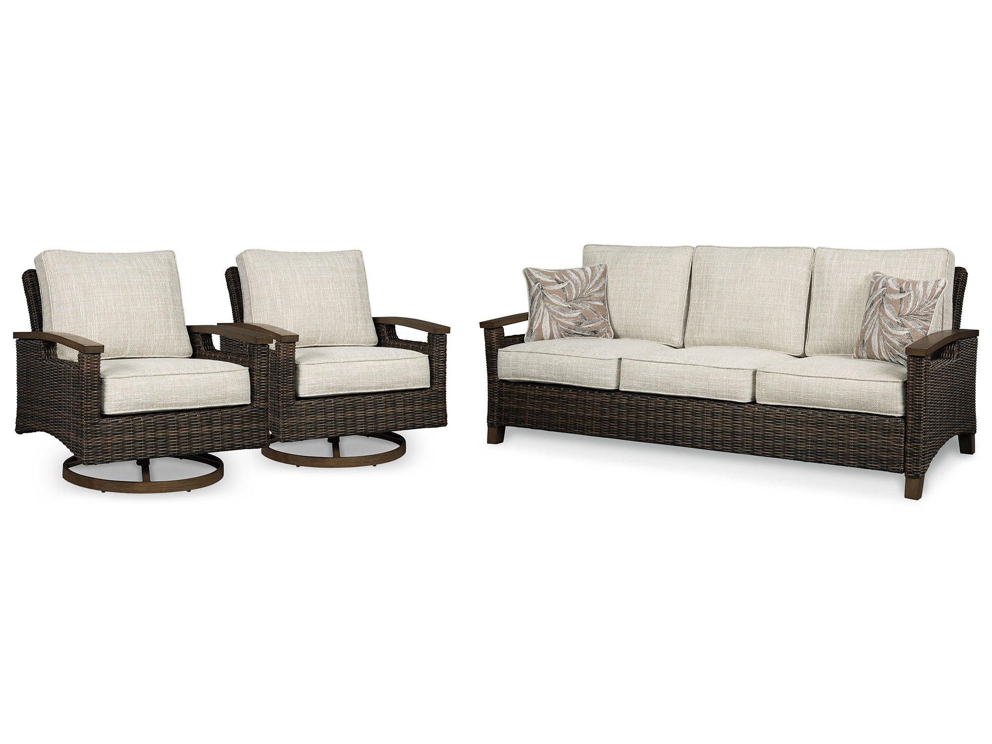 Paradise Trail Outdoor Seating Set - Luxury Home Furniture (MI)
