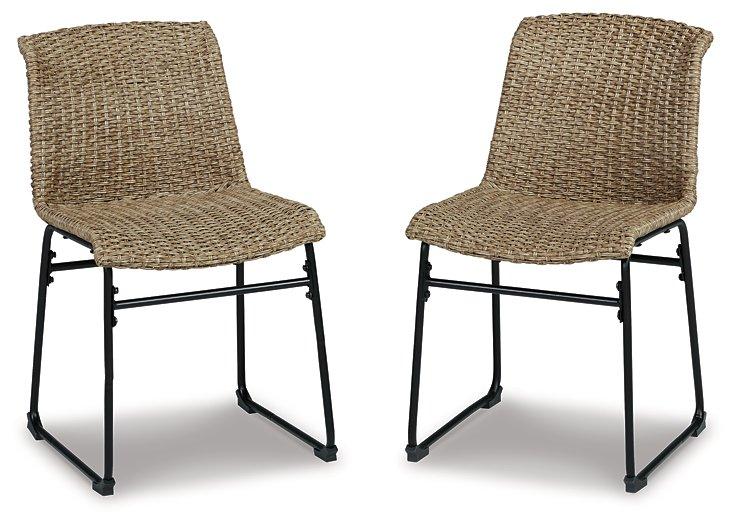 Amaris Outdoor Dining Chair (Set of 2) - Luxury Home Furniture (MI)