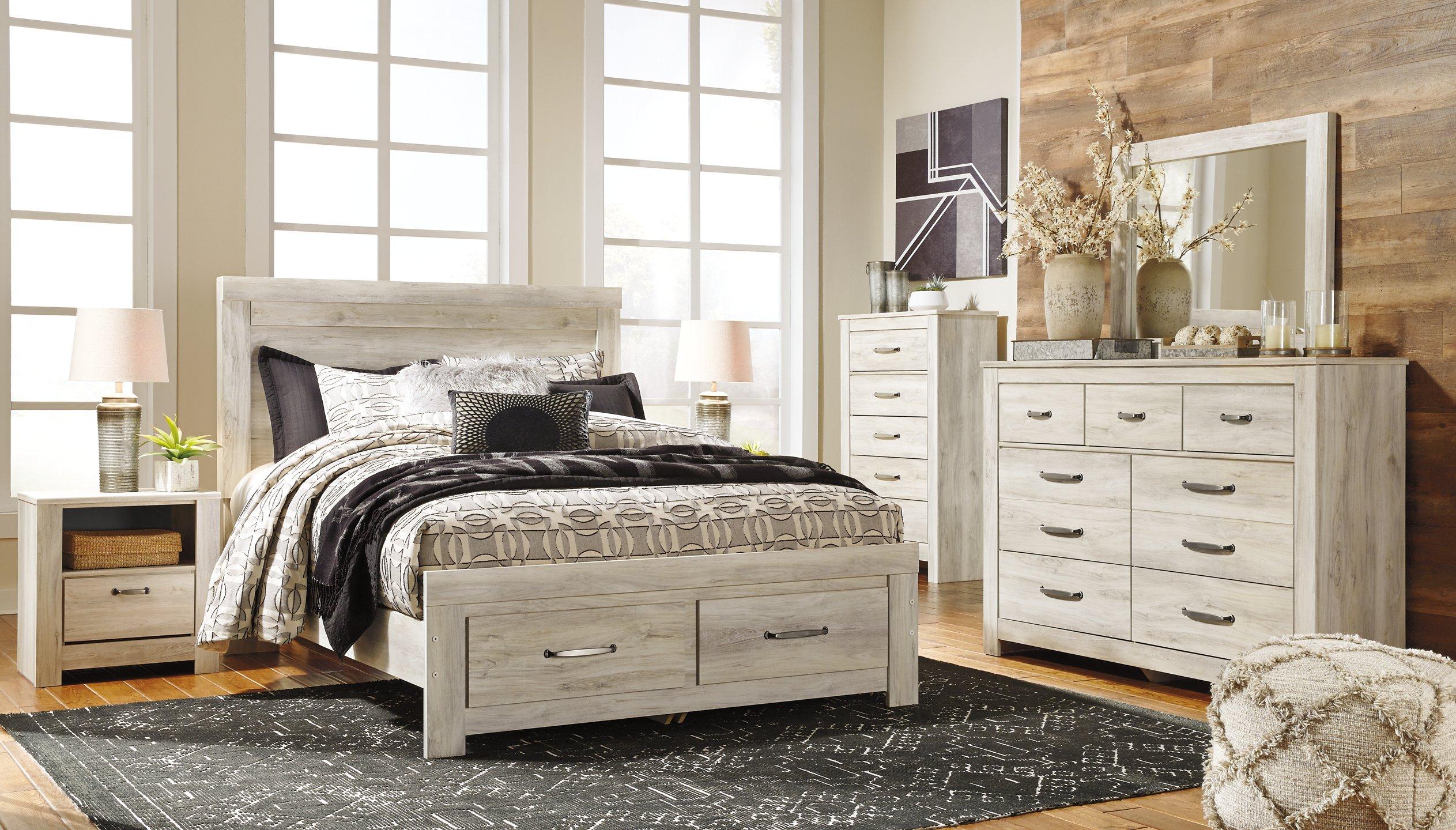Bellaby Bed with 2 Storage Drawers - Luxury Home Furniture (MI)