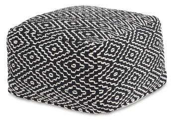 Jasett Pouf - Luxury Home Furniture (MI)