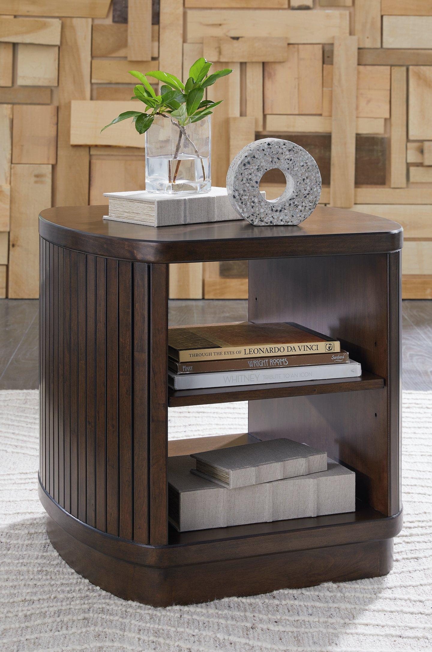 Korestone End Table - Luxury Home Furniture (MI)