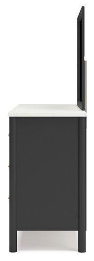 Cadmori Dresser and Mirror - Luxury Home Furniture (MI)