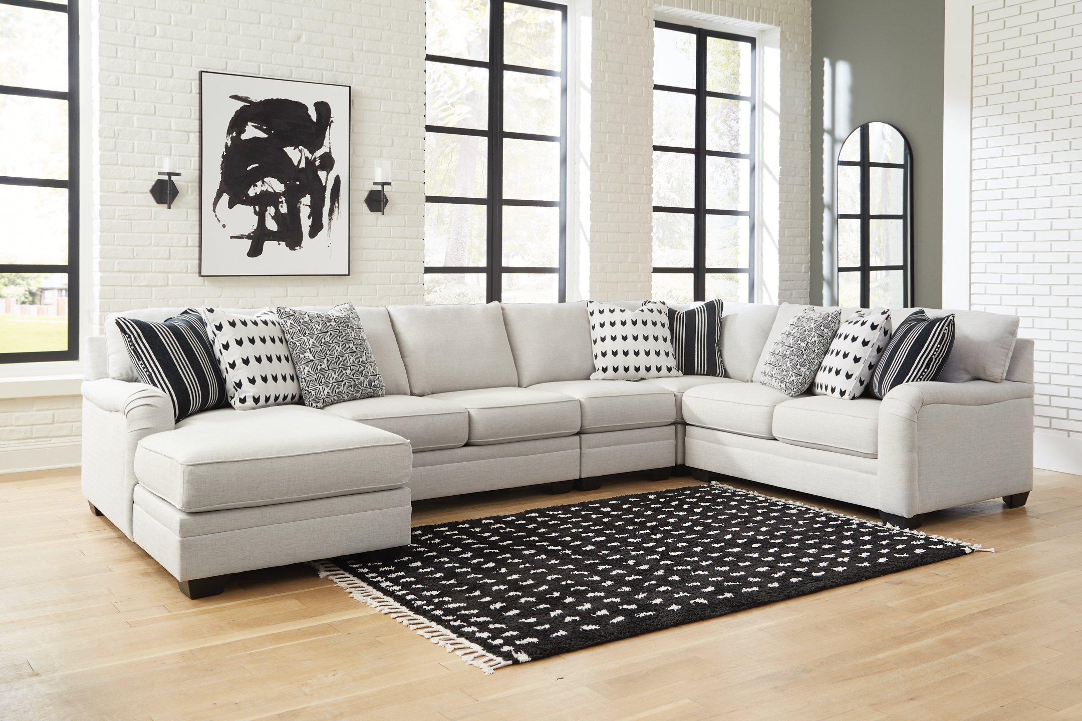 Huntsworth Sectional with Chaise - Luxury Home Furniture (MI)