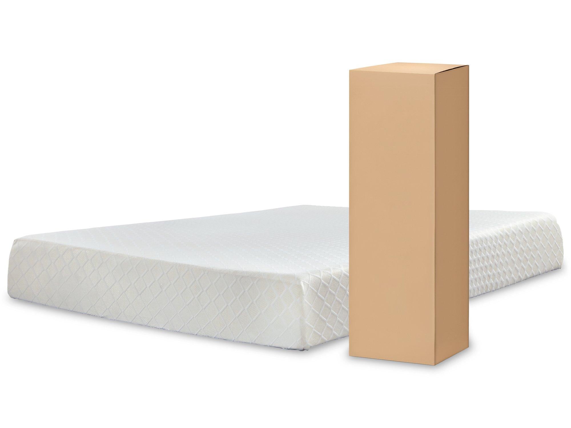 10 Inch Chime Memory Foam Mattress Set - Luxury Home Furniture (MI)