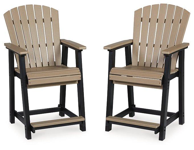 Fairen Trail Outdoor Counter Height Bar Stool (Set of 2) - Luxury Home Furniture (MI)