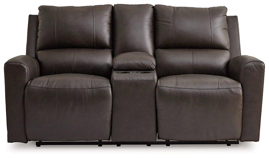 Boxmere Power Reclining Loveseat with Console - Luxury Home Furniture (MI)