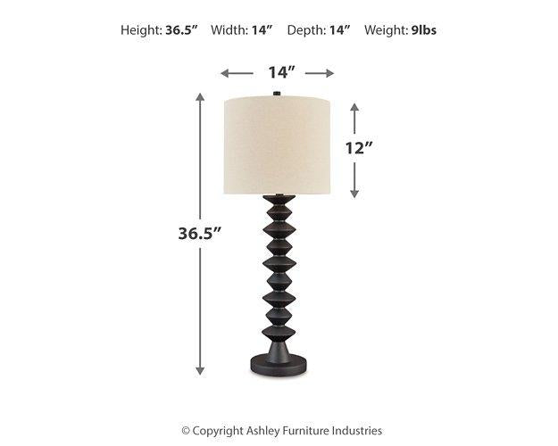 Luanndon Lamp Set - Luxury Home Furniture (MI)