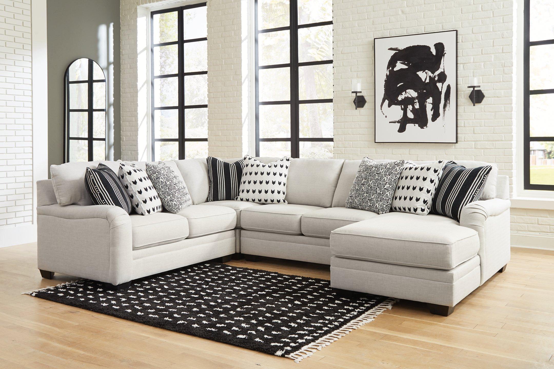 Huntsworth Sectional with Chaise - Luxury Home Furniture (MI)