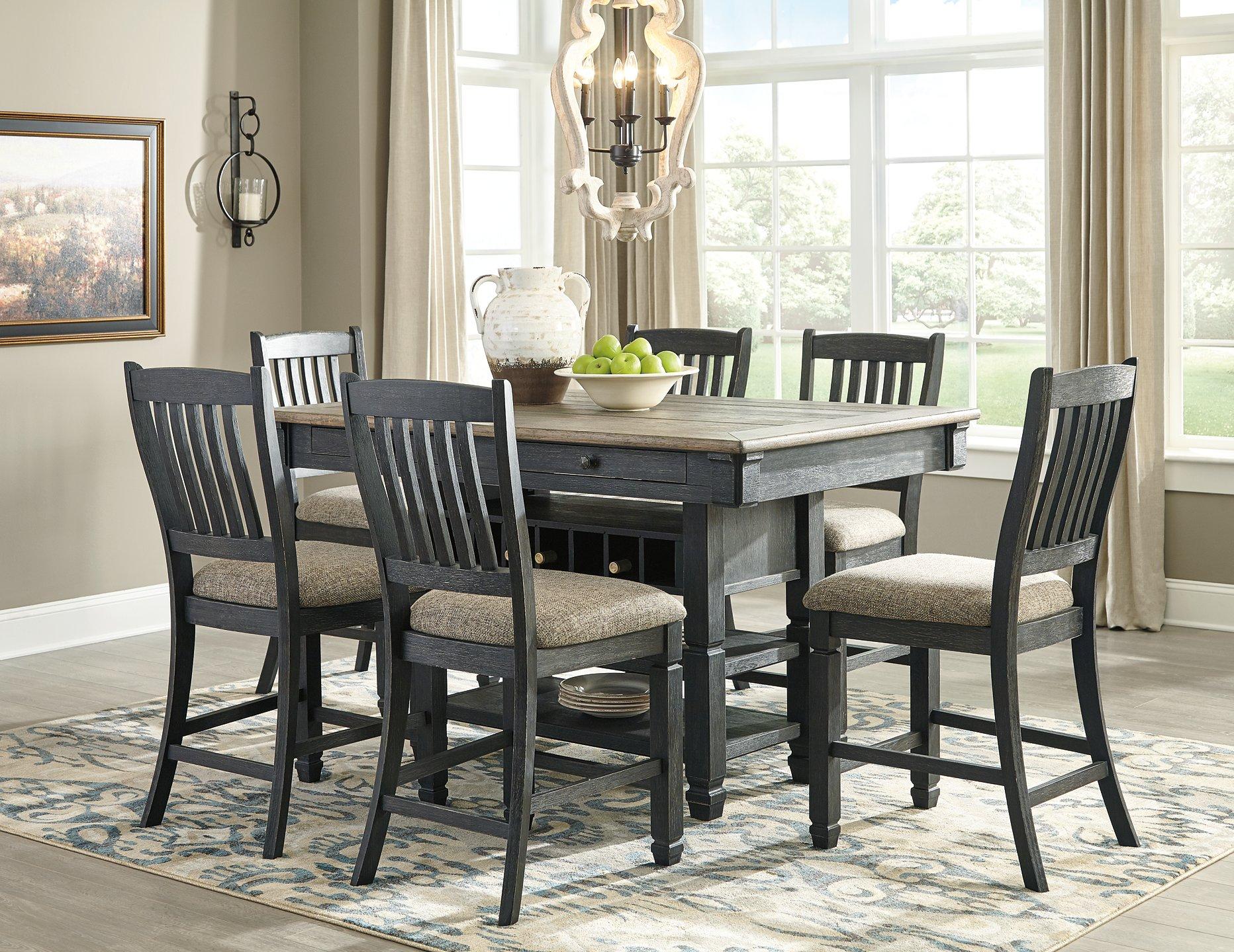 Tyler Creek Counter Height Dining Set - Luxury Home Furniture (MI)