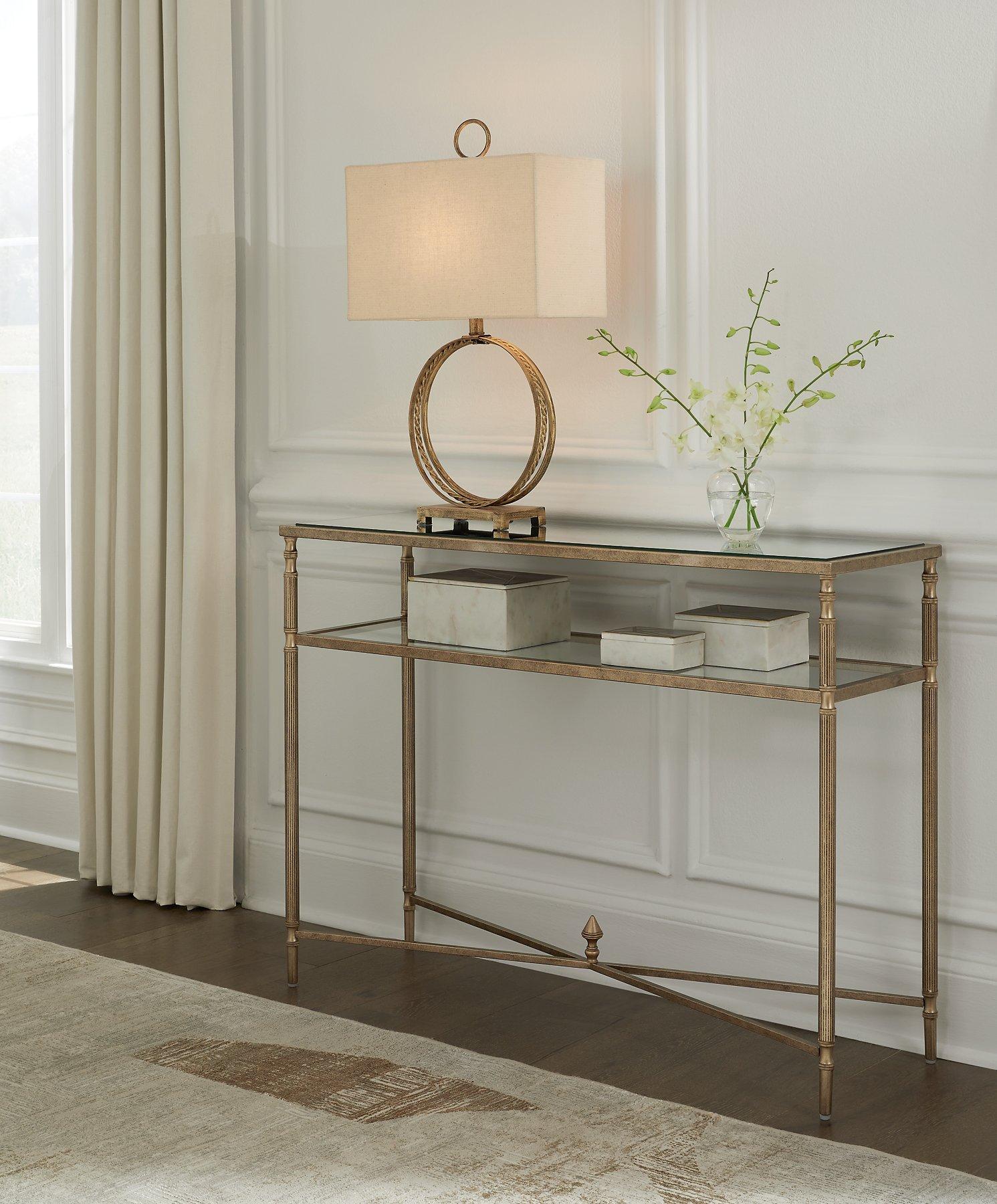 Cloverty Sofa Table - Luxury Home Furniture (MI)