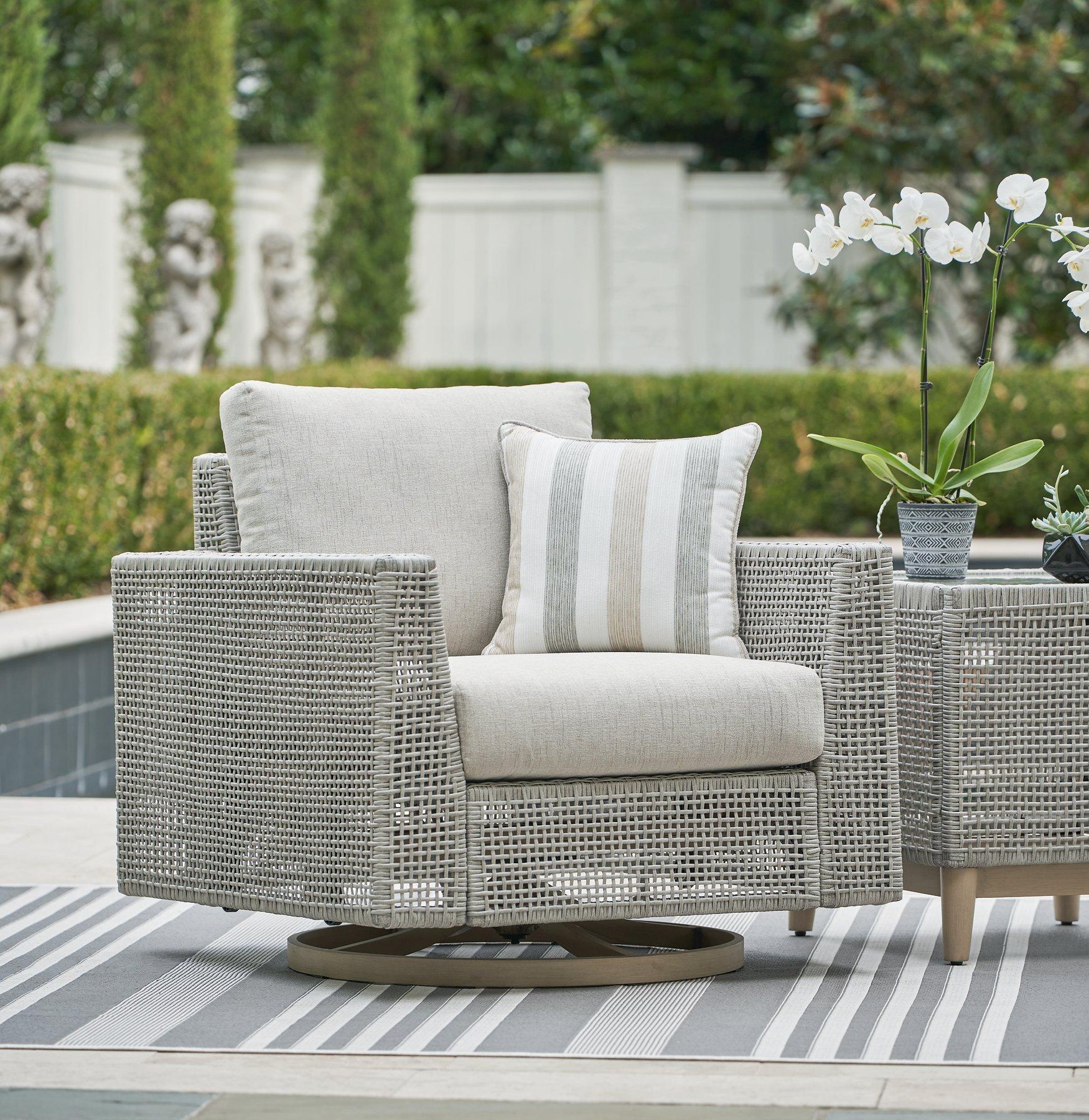 Seton Creek Outdoor Seating Set - Luxury Home Furniture (MI)