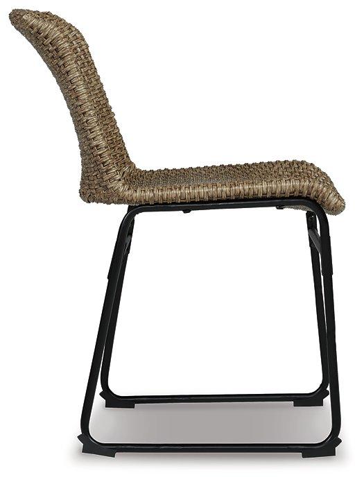 Amaris Outdoor Dining Chair (Set of 2) - Luxury Home Furniture (MI)