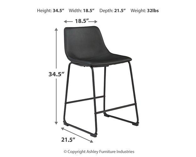 Centiar Counter Height Bar Stool - Luxury Home Furniture (MI)