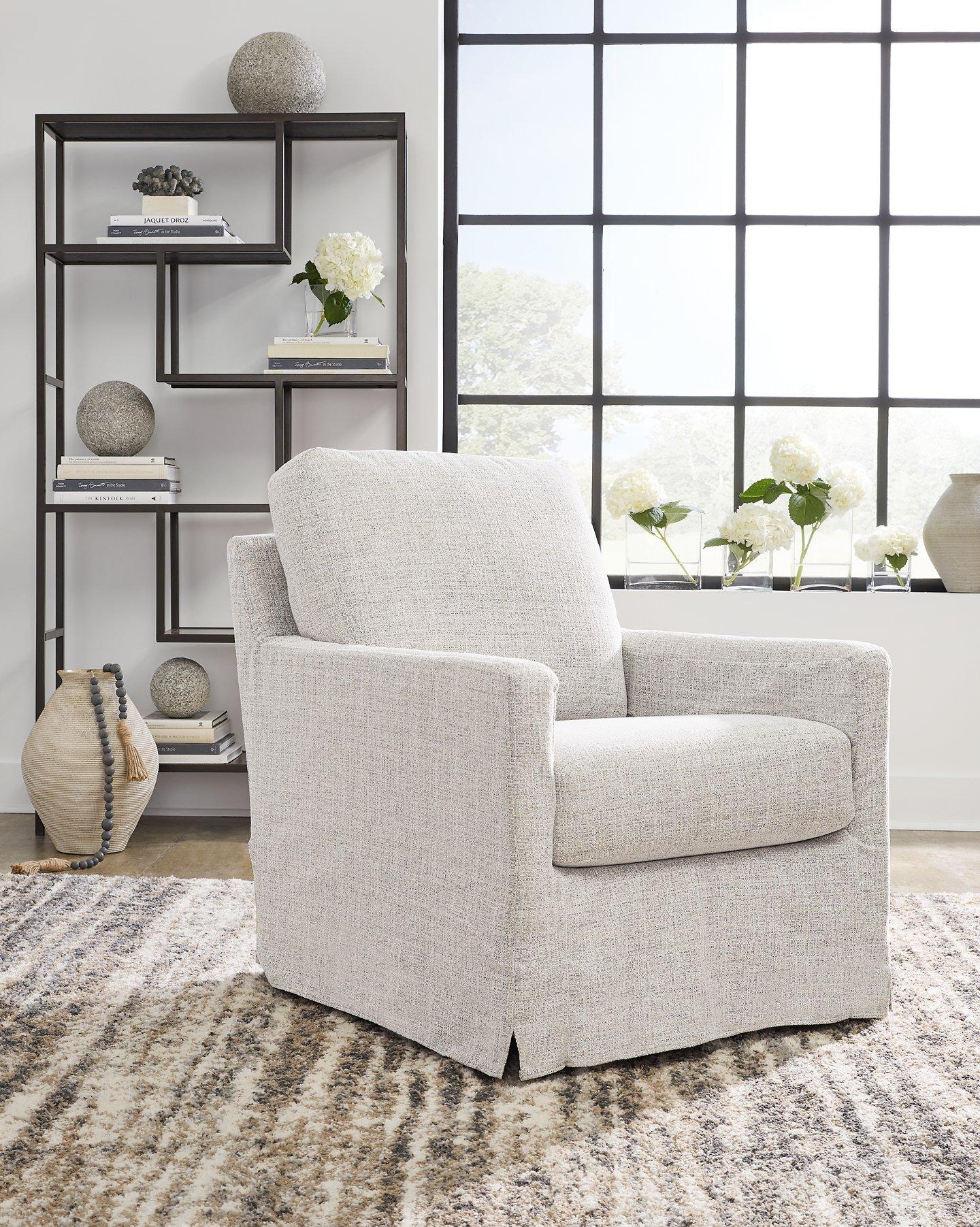 Nenana Next-Gen Nuvella Swivel Glider Accent Chair - Luxury Home Furniture (MI)