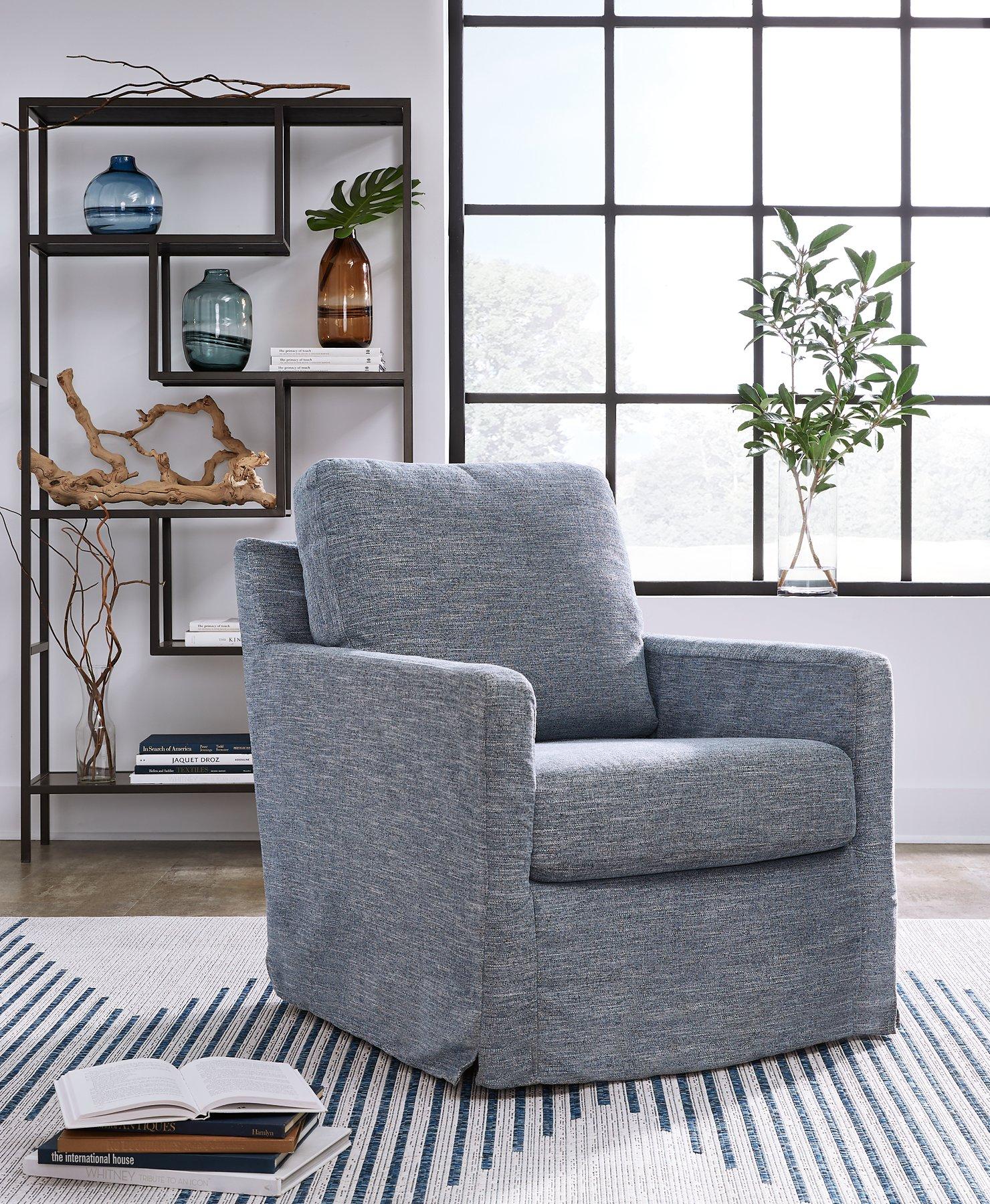 Nenana Next-Gen Nuvella Swivel Glider Accent Chair - Luxury Home Furniture (MI)
