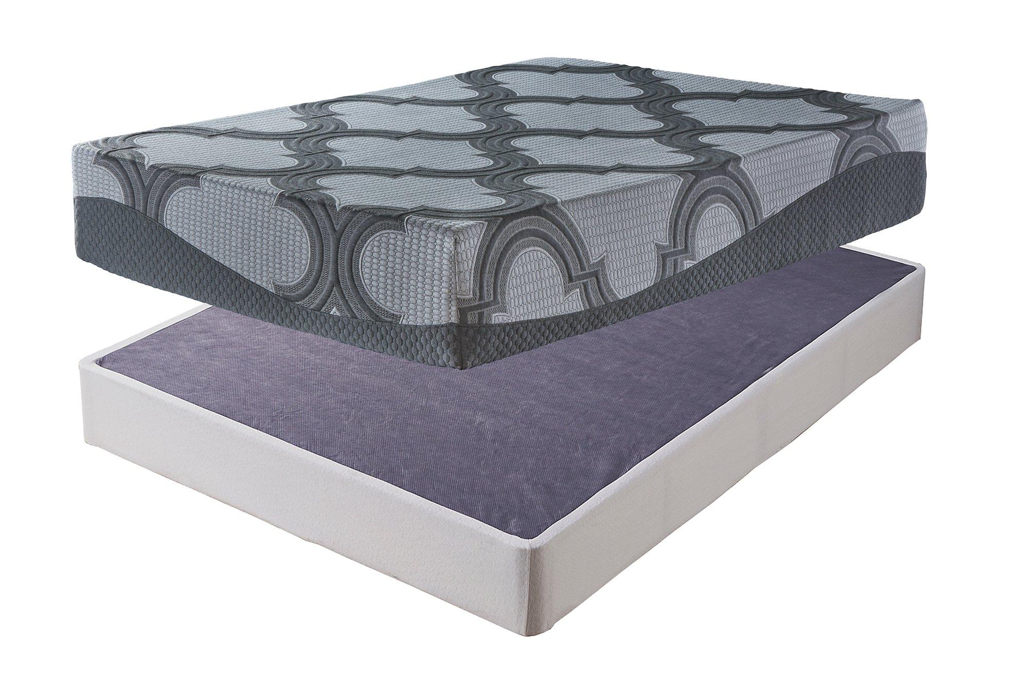 12 Inch Ashley Hybrid Mattress Set - Luxury Home Furniture (MI)