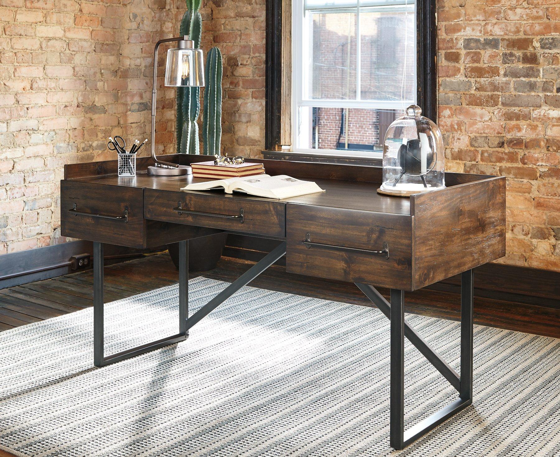 Starmore Home Office Desk with 2 Chairs - Luxury Home Furniture (MI)