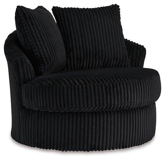 Gramwell Swivel Accent Chair - Luxury Home Furniture (MI)
