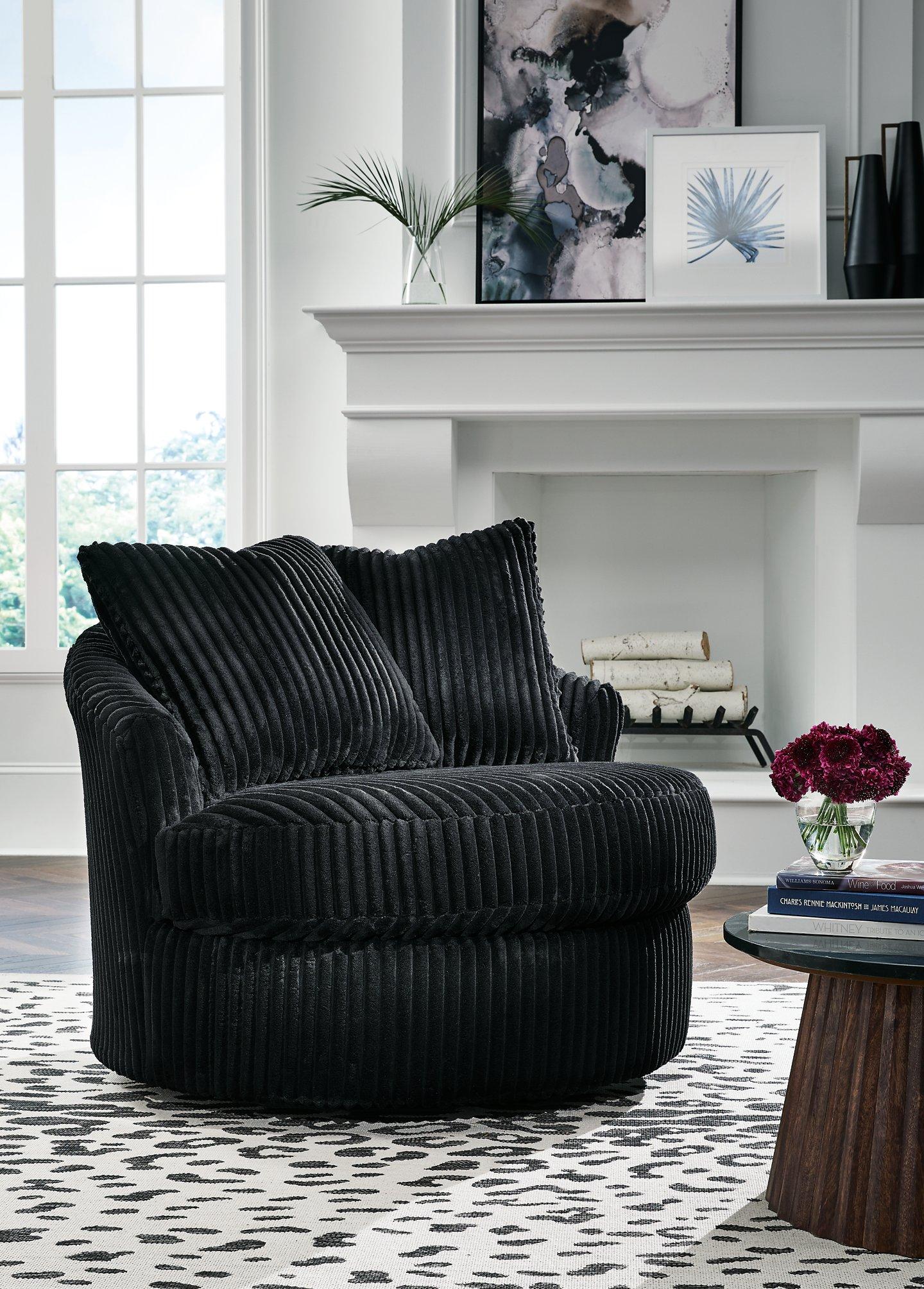 Gramwell Swivel Accent Chair - Luxury Home Furniture (MI)