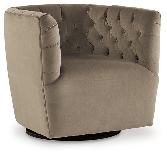 Hayesler Swivel Accent Chair - Luxury Home Furniture (MI)