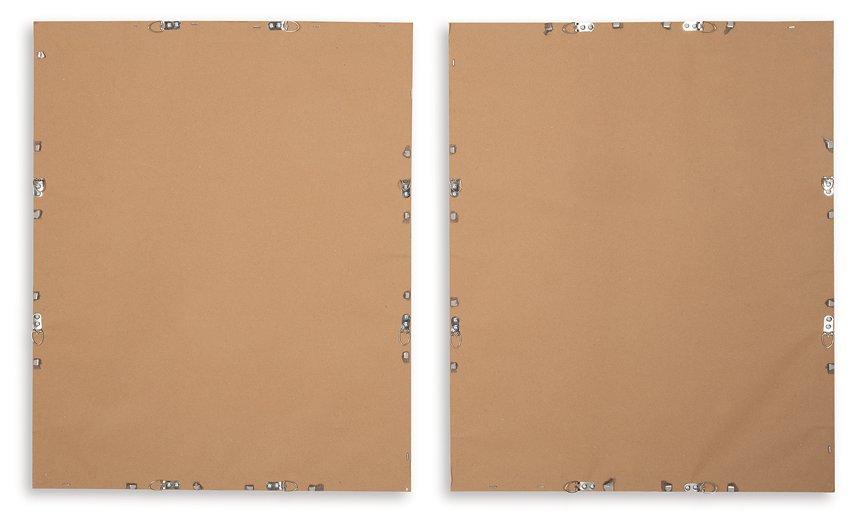 Holport Wall Art (Set of 2) - Luxury Home Furniture (MI)