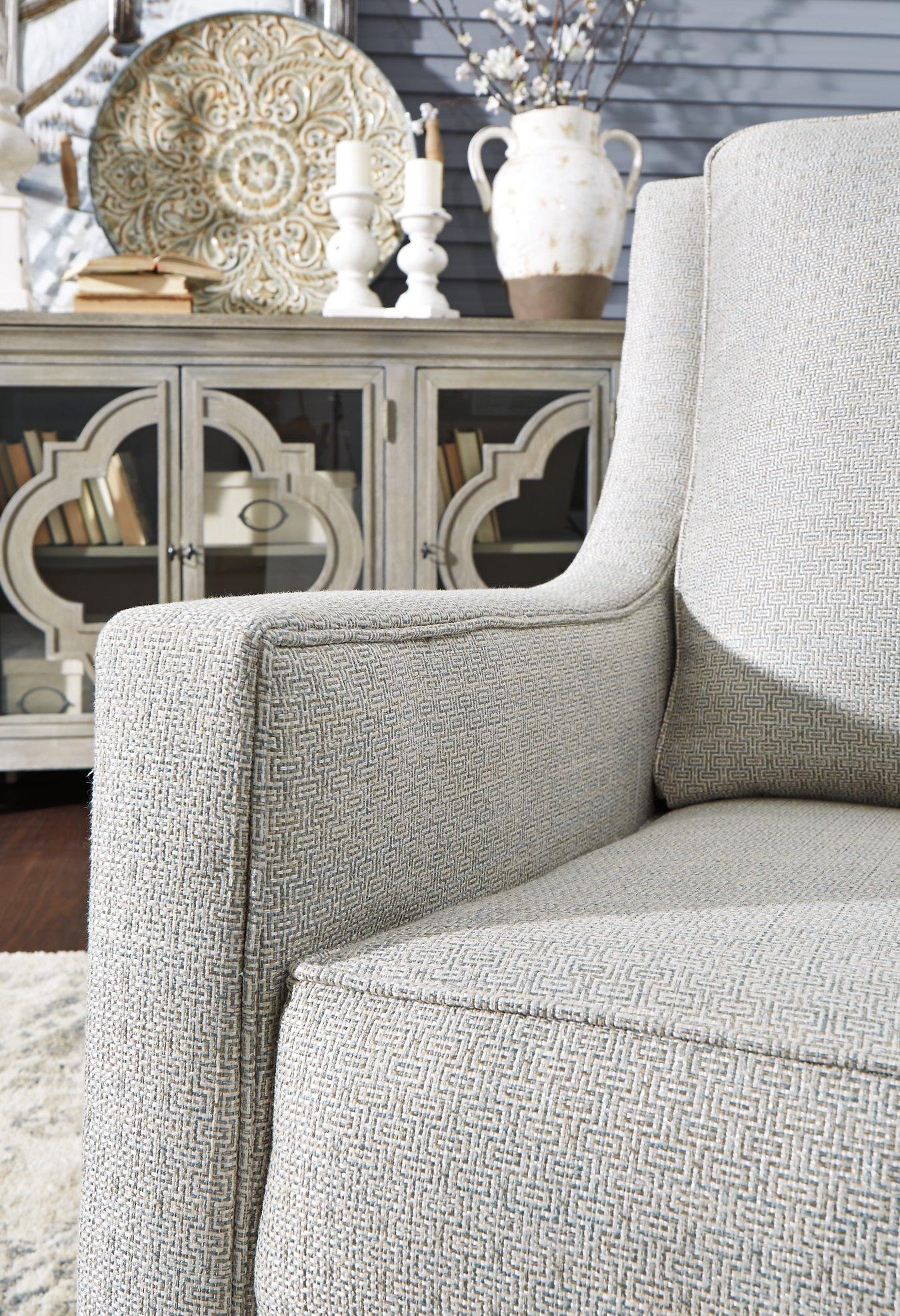 Kambria Swivel Glider Accent Chair - Luxury Home Furniture (MI)
