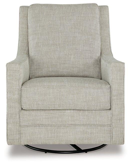 Kambria Swivel Glider Accent Chair - Luxury Home Furniture (MI)