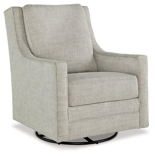 Kambria Swivel Glider Accent Chair - Luxury Home Furniture (MI)