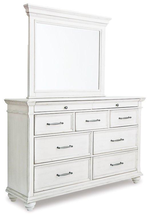 Kanwyn Dresser and Mirror - Luxury Home Furniture (MI)