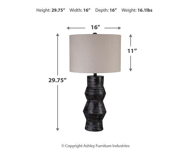 Kerbert Lamp Set - Luxury Home Furniture (MI)