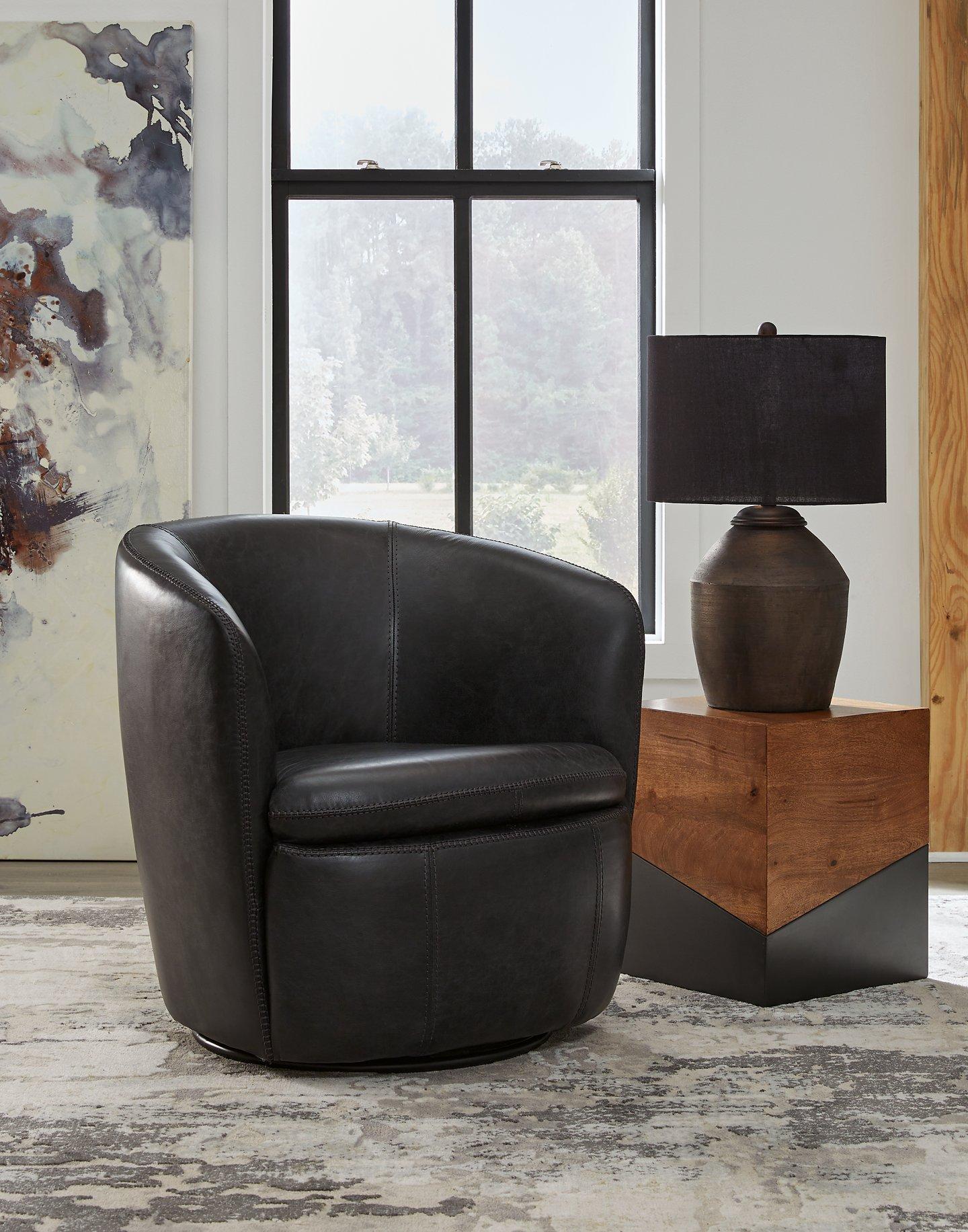 Kierreys Swivel Chair - Luxury Home Furniture (MI)