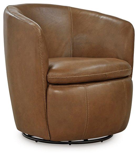 Kierreys Swivel Accent Chair - Luxury Home Furniture (MI)