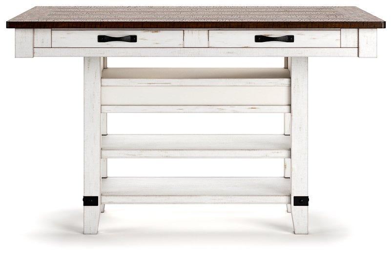 Valebeck Counter Height Dining Table - Luxury Home Furniture (MI)