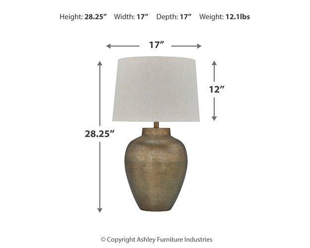 Madney Lamp Set - Luxury Home Furniture (MI)
