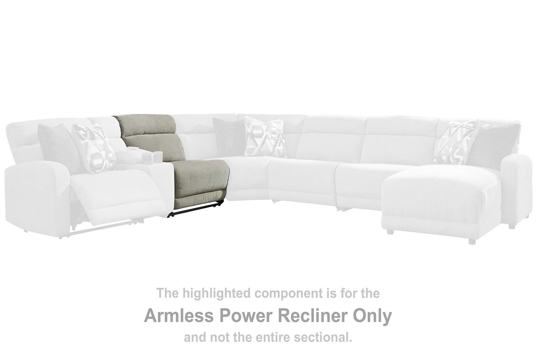 Colleyville Power Reclining Sectional with Chaise - Luxury Home Furniture (MI)