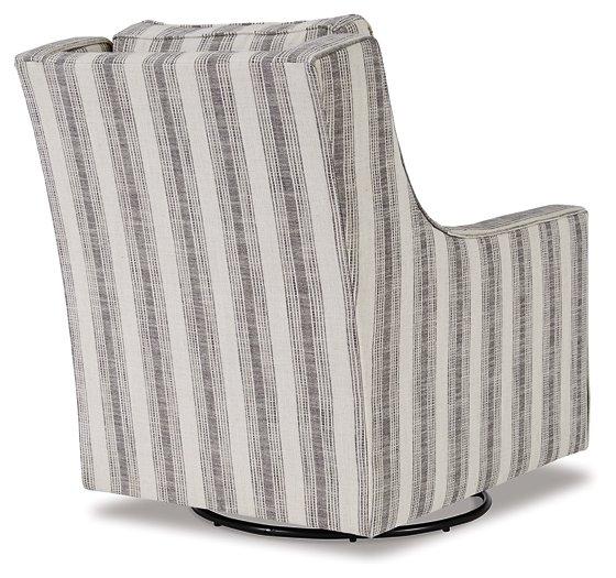 Kambria Swivel Glider Accent Chair - Luxury Home Furniture (MI)