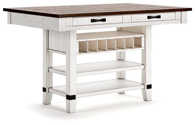 Valebeck Counter Height Dining Table - Luxury Home Furniture (MI)