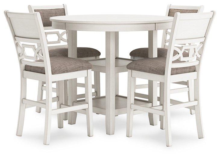 Erinberg Counter Height Dining Table and 4 Barstools (Set of 5) - Luxury Home Furniture (MI)