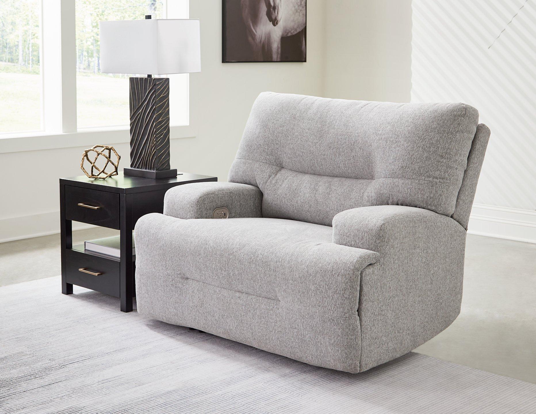 Acklen Place Oversized Power Recliner - Luxury Home Furniture (MI)