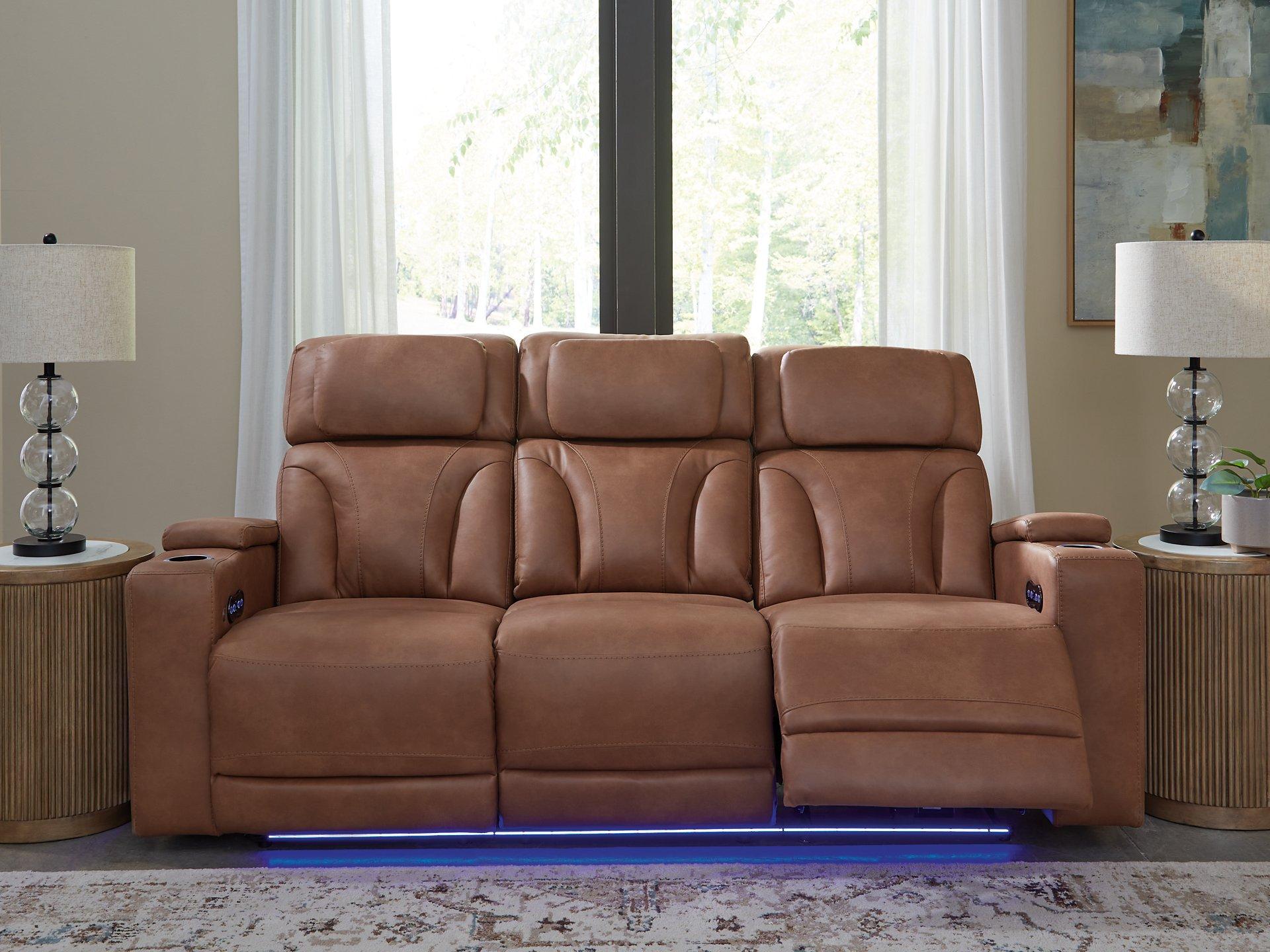 Clean-Slate Power Reclining Sofa - Luxury Home Furniture (MI)