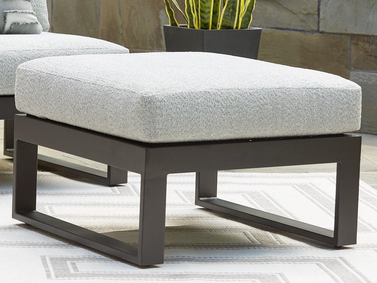Beachloft Outdoor Ottoman with Cushion - Luxury Home Furniture (MI)