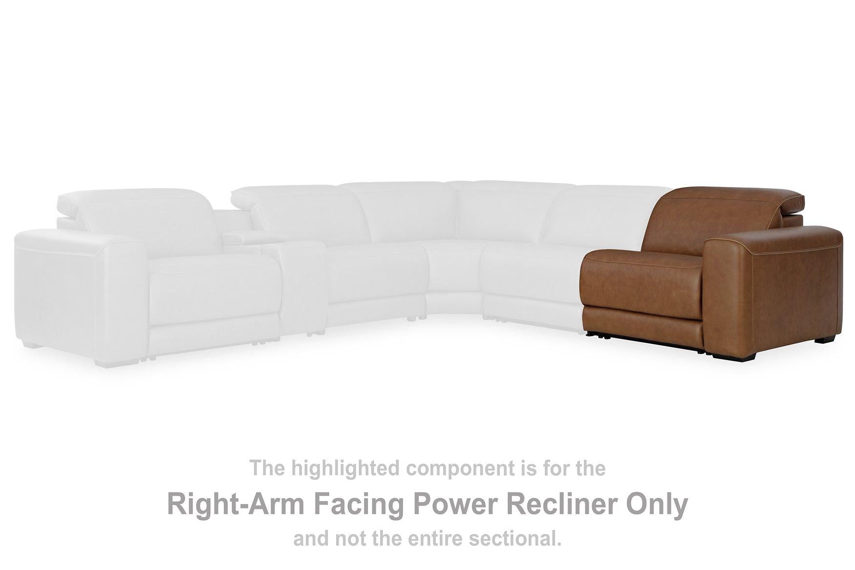 Magic Man Power Reclining Sectional Sofa - Luxury Home Furniture (MI)